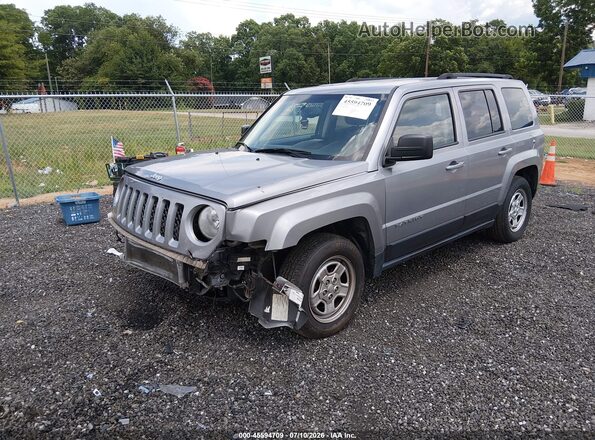 1C4NJPBB8GD649574 2016 JEEP PATRIOT Silver Vista tres cuartos delantera izquierda