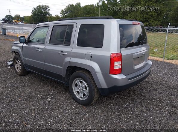 1C4NJPBB8GD649574 2016 JEEP PATRIOT Silver Trasero izquierdo