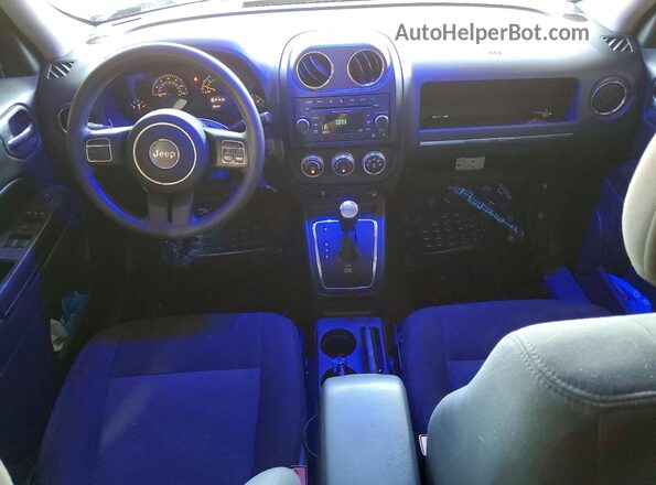 1C4NJPBB8GD684437 2016 JEEP PATRIOT Blue Առջևի վահանակի տեսք