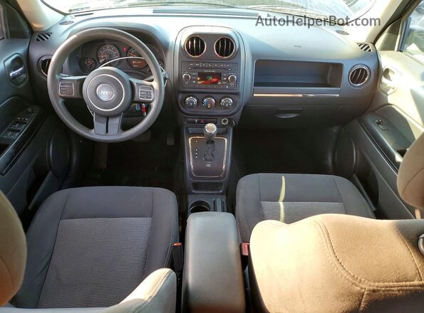1C4NJPBB8HD103455 2017 JEEP PATRIOT Синий Вид панели приборов