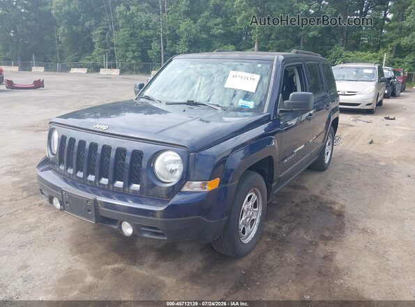 1C4NJPBBXGD604460 2016 JEEP PATRIOT Blue Przód lewy
