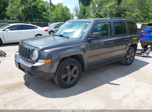 1C4NJPBBXGD747781 2016 JEEP PATRIOT Gray წინა მარცხენა ხედი სამი მეოთხედიდან