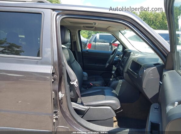 1C4NJPBBXGD747781 2016 JEEP PATRIOT Gray წინა სალონის ხედი