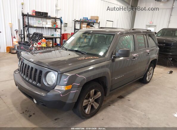 1C4NJPFA0GD794853 2016 JEEP PATRIOT Gray Vista tres cuartos delantera izquierda