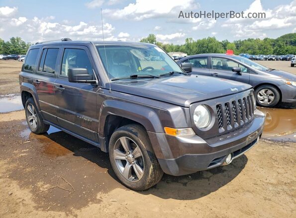 1C4NJPFA0HD209285 2017 JEEP PATRIOT Gray Przód prawy