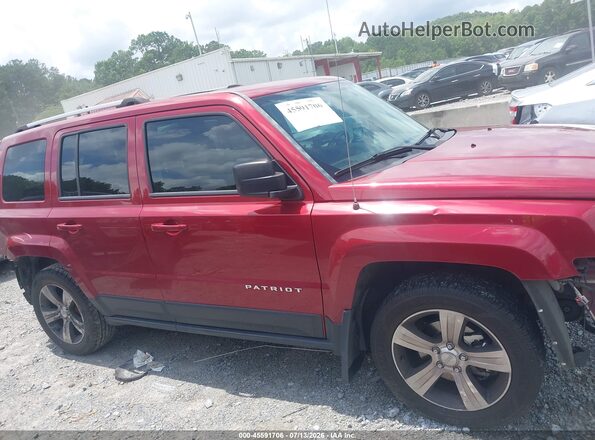 1C4NJPFA3GD562473 2016 JEEP PATRIOT Red 360 interior view