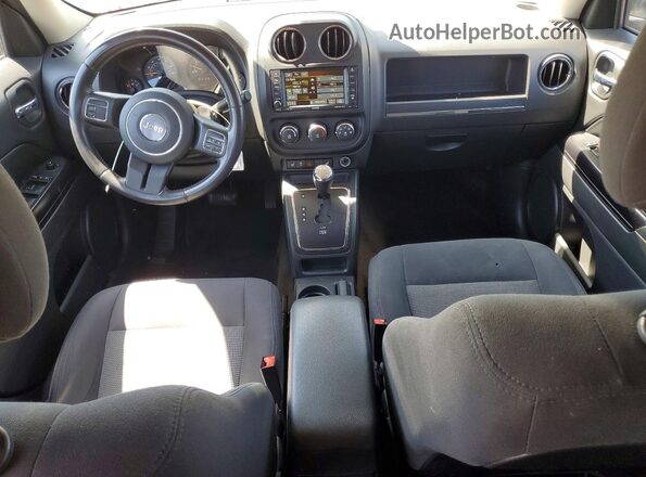1C4NJPFA4GD612359 2016 JEEP PATRIOT Black Вид панелі приладів