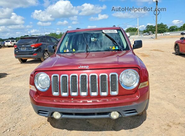 1C4NJPFA5GD794122 2016 JEEP PATRIOT Burgundy წინა ხედი