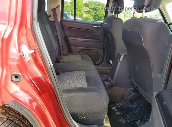 1C4NJPFA5GD794122 2016 JEEP PATRIOT Burgundy უკანა სავარძლების ხედი