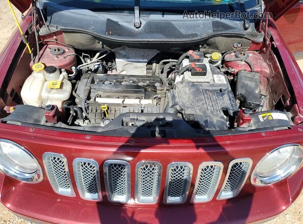 1C4NJPFA5GD794122 2016 JEEP PATRIOT Burgundy უკანა სალონის ხედი
