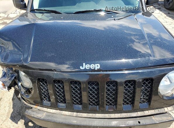 1C4NJPFA9GD683587 2016 JEEP PATRIOT Black ძრავის განყოფილების ხედი