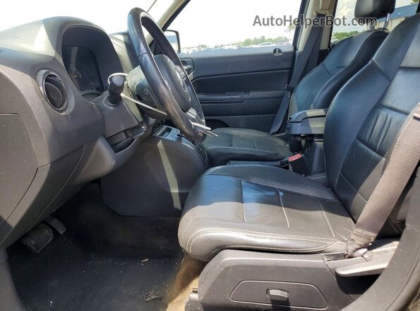 1C4NJPFA9GD683587 2016 JEEP PATRIOT Black წინა სალონის ხედი