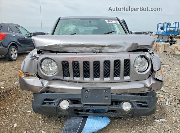 1C4NJPFAXGD628565 2016 JEEP PATRIOT Gray წინა ხედი