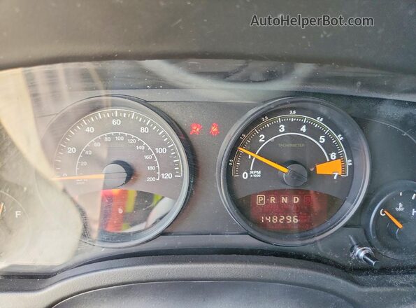 1C4NJPFAXGD794861 2016 JEEP PATRIOT Black Вид щитка приладів