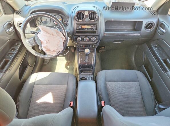 1C4NJPFAXGD794861 2016 JEEP PATRIOT Black Вид панелі приладів