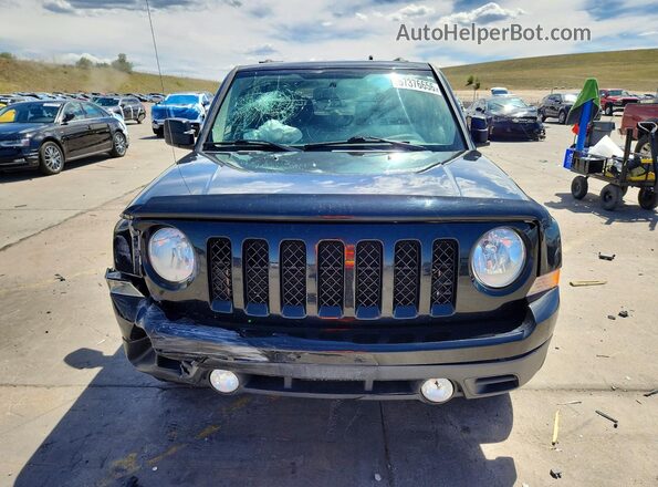 1C4NJPFAXGD794861 2016 JEEP PATRIOT Black Вид спереду