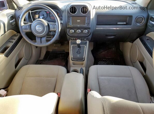 1C4NJPFB1GD815671 2016 JEEP PATRIOT Maroon წინა პანელის ხედი
