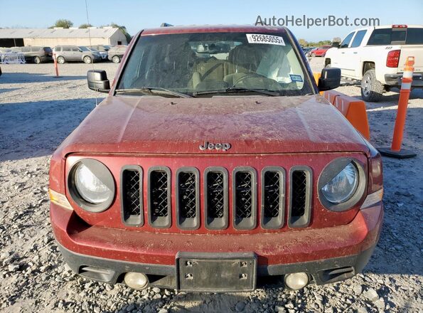 1C4NJPFB1GD815671 2016 JEEP PATRIOT Maroon წინა ხედი