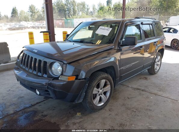 1C4NJPFB6GD537656 2016 JEEP PATRIOT Gray Vista tres cuartos delantera izquierda
