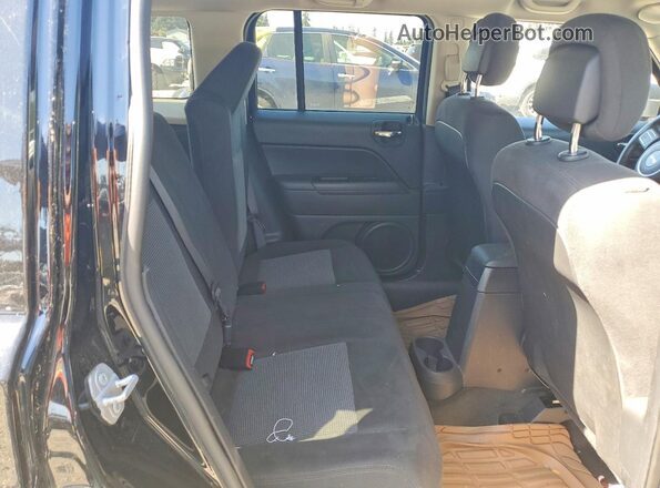 1C4NJPFB8GD700193 2016 JEEP PATRIOT Black Вид задніх сидінь