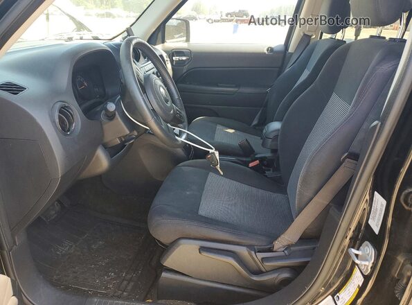 1C4NJPFB8GD700193 2016 JEEP PATRIOT Black Вид салону спереду