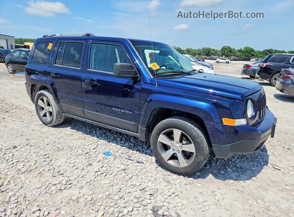 1C4NJRAB3GD510515 2016 JEEP PATRIOT Blue Передня права чверть