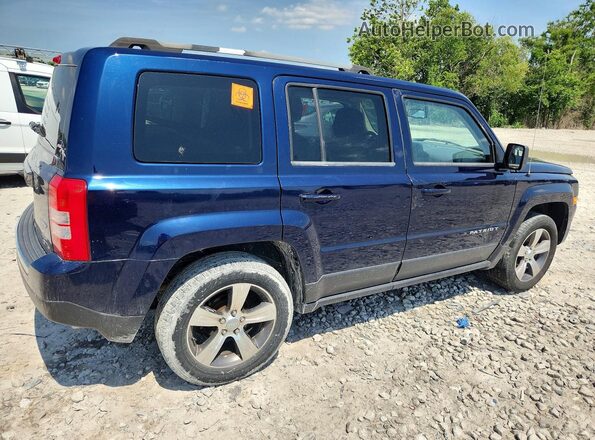 1C4NJRAB3GD510515 2016 JEEP PATRIOT Blue Задня права чверть