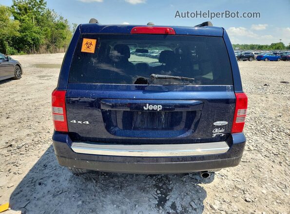 1C4NJRAB3GD510515 2016 JEEP PATRIOT Blue Вид ззаду