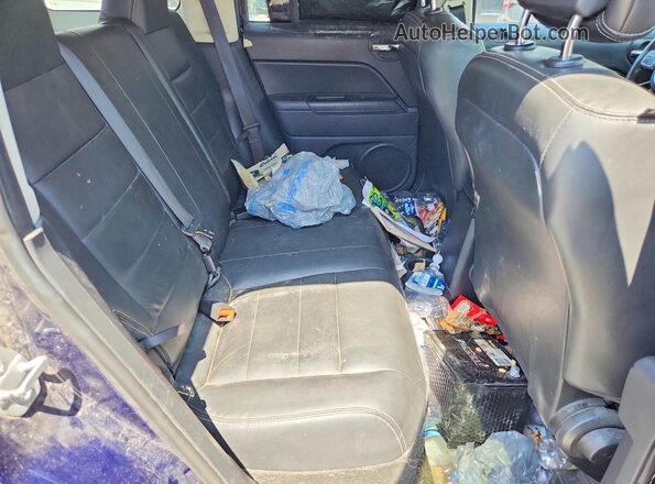 1C4NJRAB3GD510515 2016 JEEP PATRIOT Blue Вид задніх сидінь