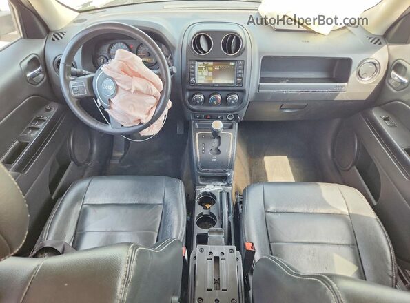 1C4NJRAB8GD625935 2016 JEEP PATRIOT Серебряный Вид панели приборов