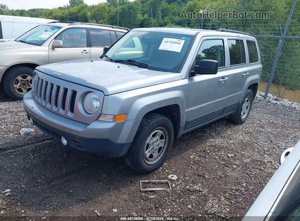 1C4NJRBB0GD719273 2016 JEEP PATRIOT Silver წინა მარცხენა ხედი სამი მეოთხედიდან