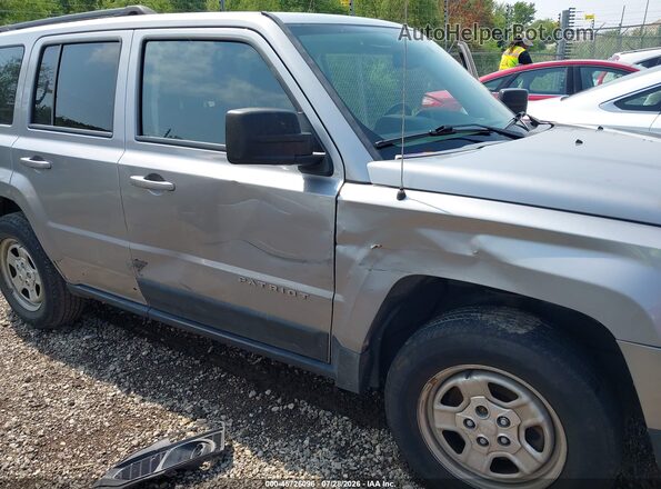 1C4NJRBB0GD719273 2016 JEEP PATRIOT Silver წინა ხედი