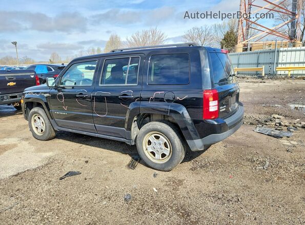 1C4NJRBB1GD684808 2016 JEEP PATRIOT Black უკანა მარცხენა