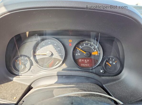 1C4NJRBB1GD684808 2016 JEEP PATRIOT Black ხელსაწყოთა პანელის ხედი