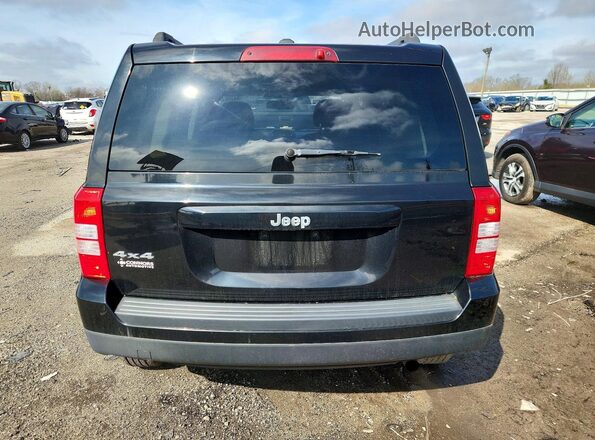 1C4NJRBB1GD684808 2016 JEEP PATRIOT Black უკანა ხედი