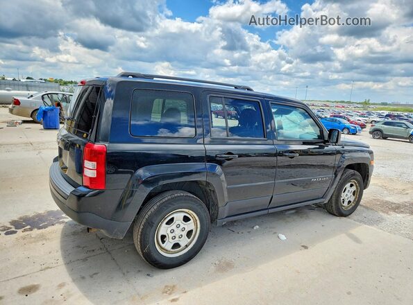 1C4NJRBB1HD142173 2017 JEEP PATRIOT Black Հետևի աջ
