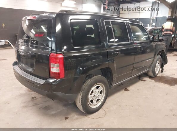 1C4NJRBB2GD691475 2016 JEEP PATRIOT Черный Задняя правая четверть