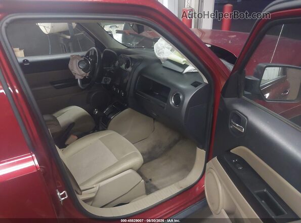 1C4NJRBB3GD619426 2016 JEEP PATRIOT Red წინა სალონის ხედი