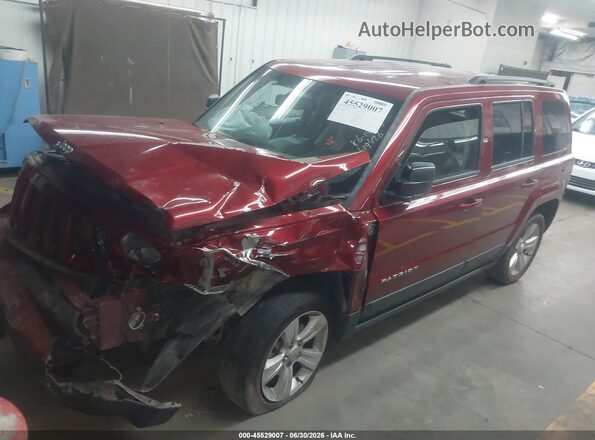1C4NJRBB3GD619426 2016 JEEP PATRIOT Red წინა მარცხენა ხედი სამი მეოთხედიდან
