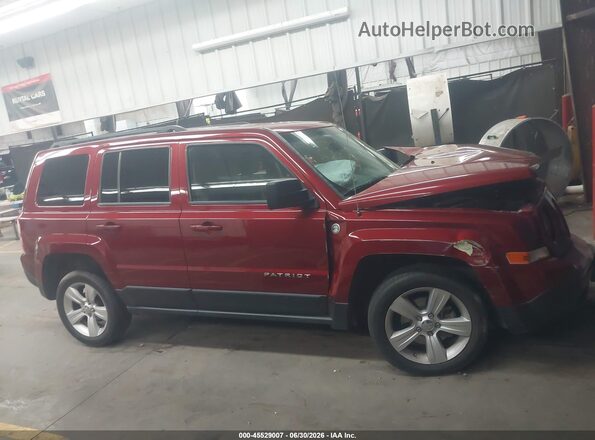 1C4NJRBB3GD619426 2016 JEEP PATRIOT Red ხელსაწყოთა პანელის ხედი