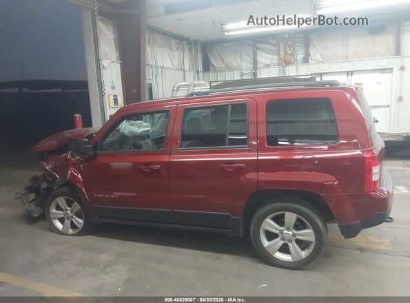 1C4NJRBB3GD619426 2016 JEEP PATRIOT Red უკანა სალონის ხედი