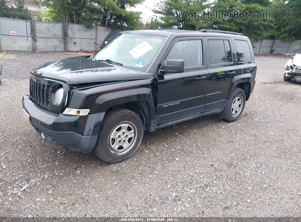 1C4NJRBB3GD632290 2016 JEEP PATRIOT Black Передня ліва чверть