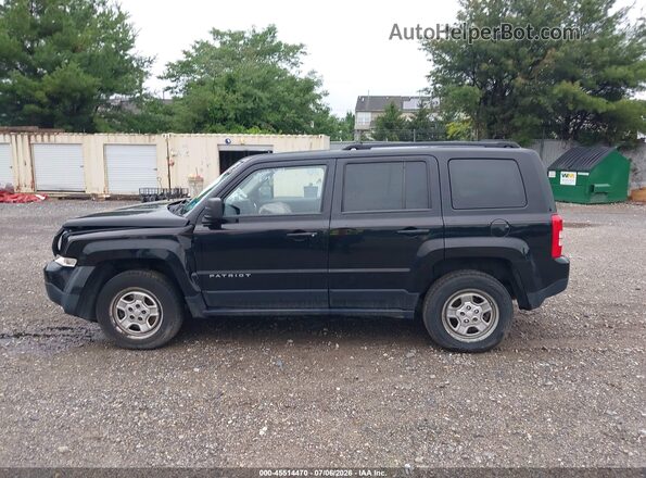1C4NJRBB3GD632290 2016 JEEP PATRIOT Black Панорамний вид салону 360°