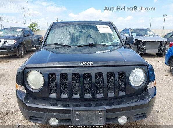 1C4NJRBB3HD105626 2017 JEEP PATRIOT Черный Вид щитка приборов