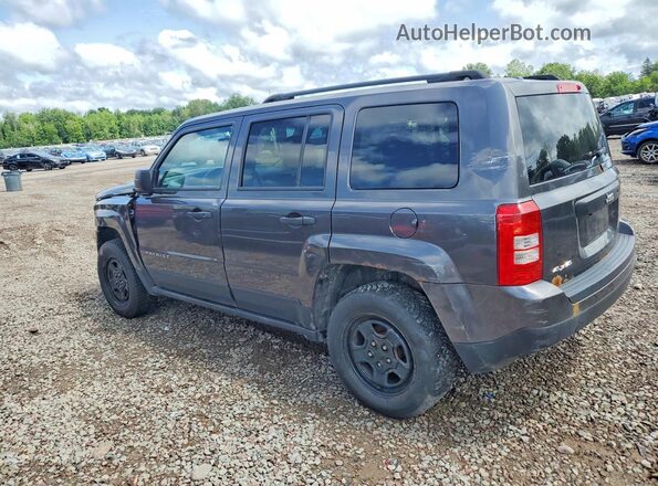 1C4NJRBB3HD190421 2017 JEEP PATRIOT Gray Հետևի ձախ