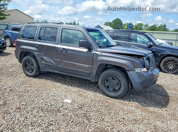 1C4NJRBB3HD190421 2017 JEEP PATRIOT Gray Առջևի աջ