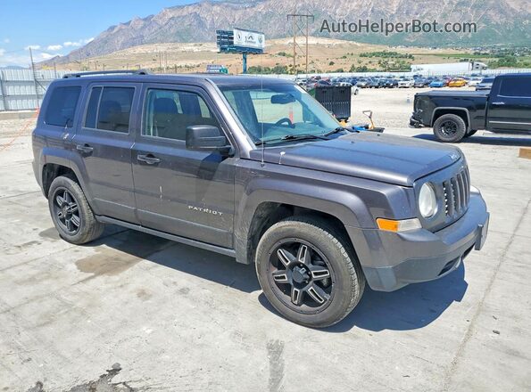 1C4NJRBB4GD512305 2016 JEEP PATRIOT Gray Front right