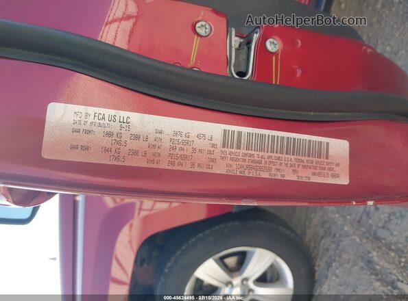 1C4NJRBB4GD552593 2016 JEEP PATRIOT Red Engine compartment view