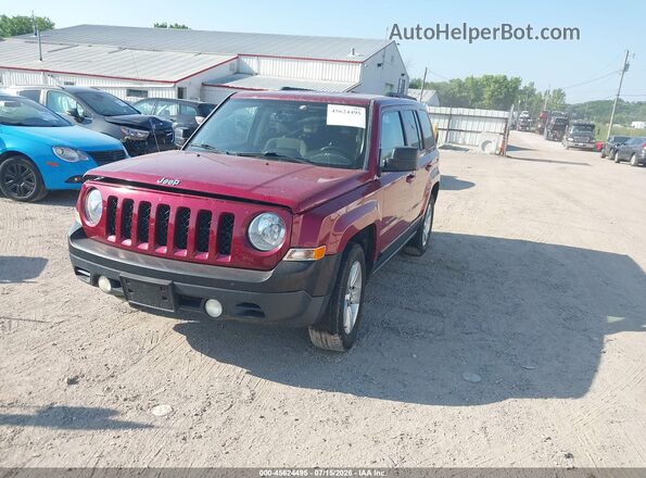 1C4NJRBB4GD552593 2016 JEEP PATRIOT Red Front left