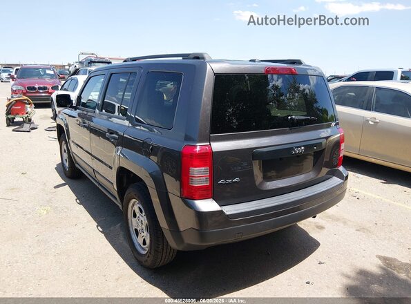 1C4NJRBB4GD674029 2016 JEEP PATRIOT Gray Trasero izquierdo